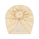 TURBAN Alba - Texturé Beige Crème Bandeau naissance Bandeau adulte bonnet Chimio