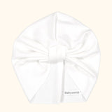 Turban IMANI - Blanc Bandeau naissance Bandeau adulte bonnet Chimio