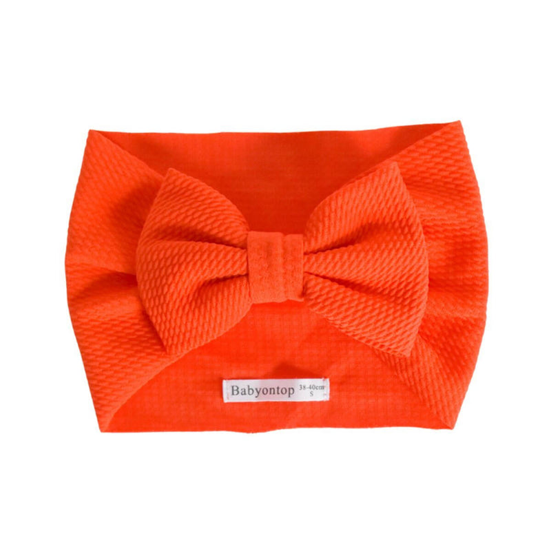 Bandeau ANNA - Couleur PUMPKIN Bandeau naissance Bandeau adulte bonnet Chimio