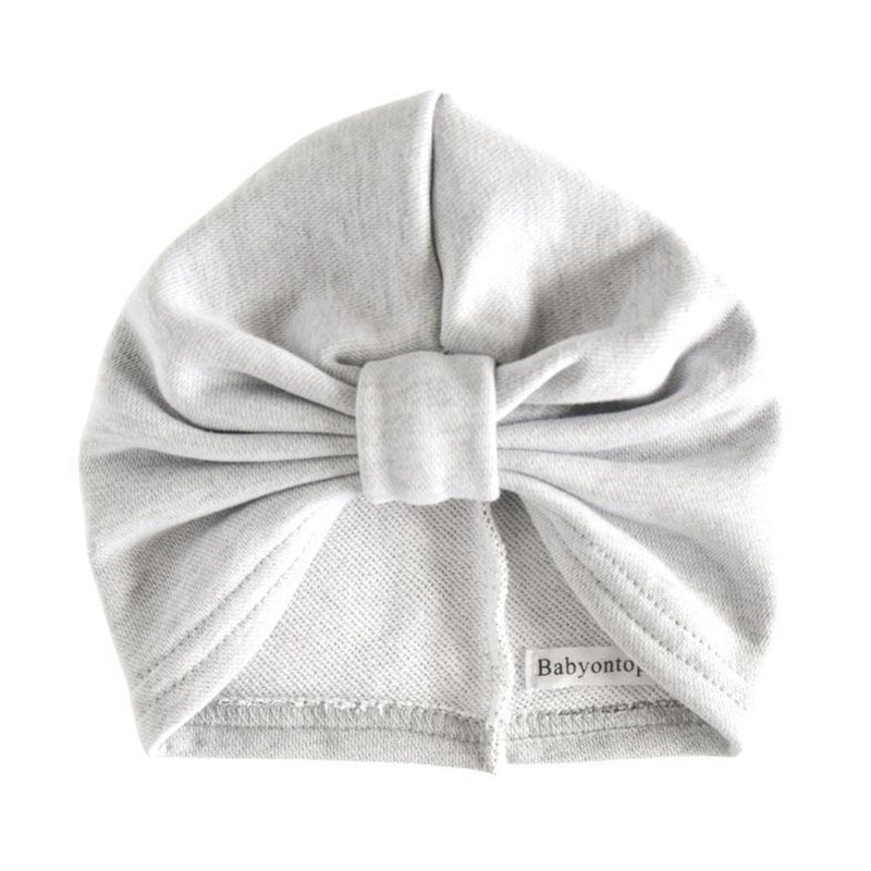 Turban OLGA - Gris Bambou Bandeau naissance Bandeau adulte bonnet Chimio