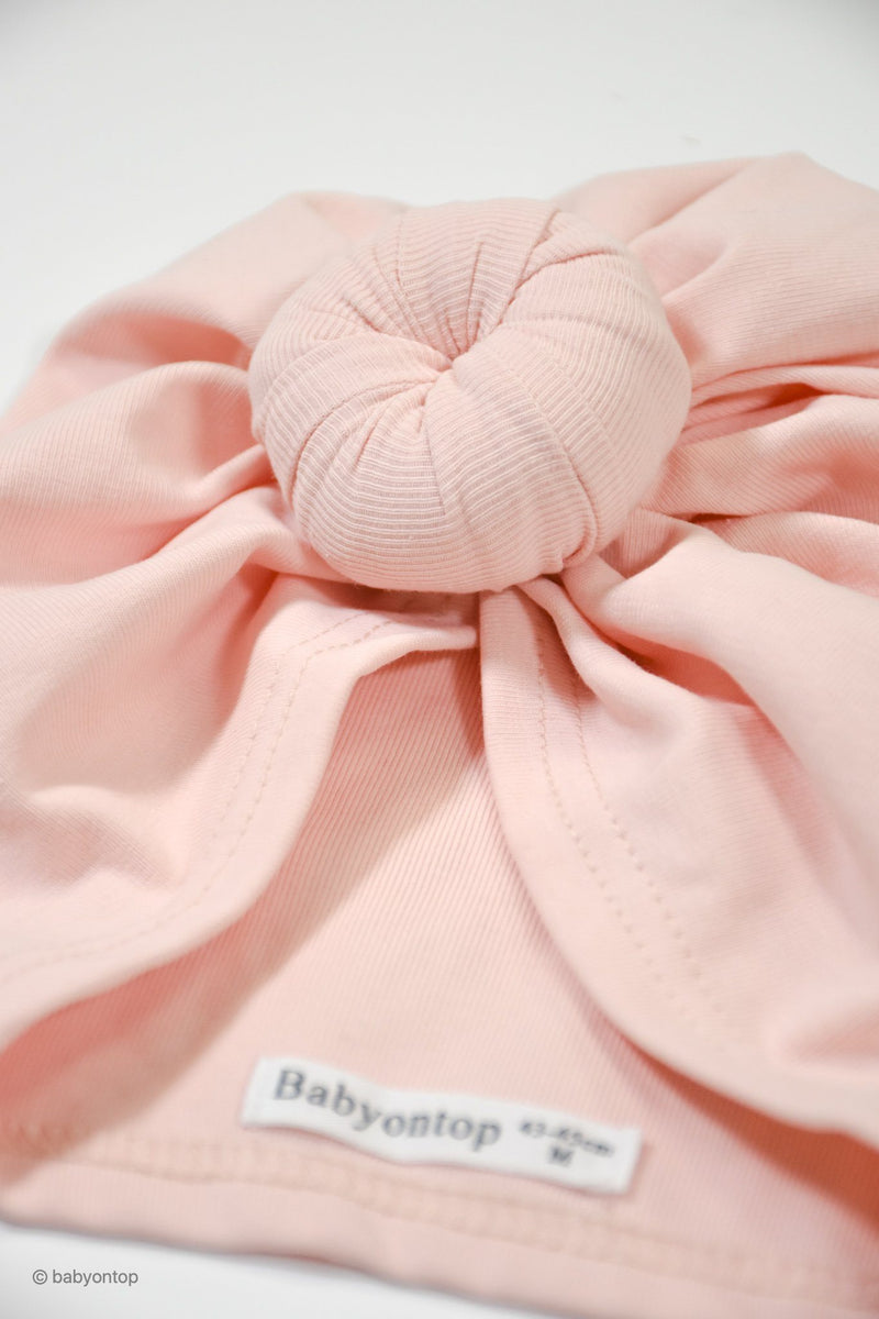 Turban JUSTINE - Rose Cerisier Bandeau naissance Bandeau adulte bonnet Chimio